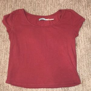 Urban outfitters basic crop top